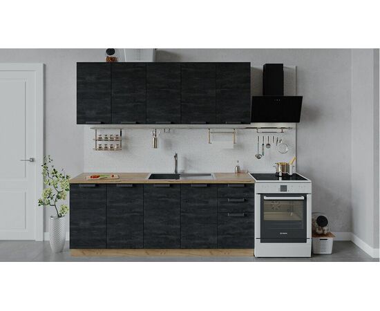 Кухонный гарнитур «Детройт» длиной 200 см | Интернет магазин мебели и декора LifeDekor