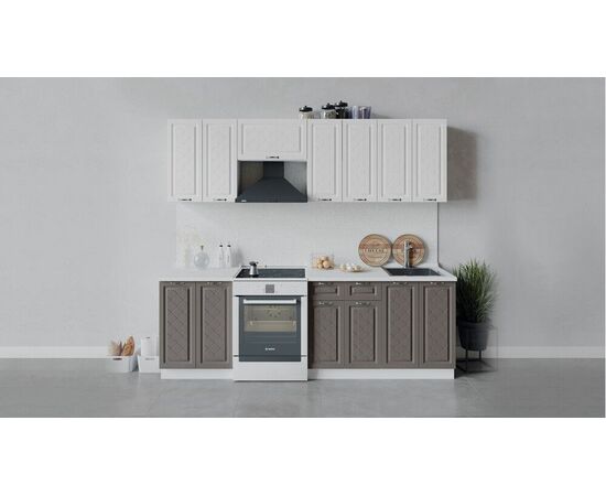 Кухонный гарнитур «Бьянка» длиной 240 см | Интернет магазин мебели и декора LifeDekor