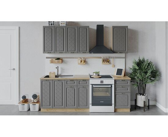 Кухонный гарнитур «Бьянка» длиной 160 см | Интернет магазин мебели и декора LifeDekor