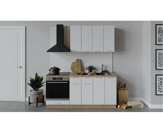 Кухонный гарнитур «Весна» длиной 180 см со шкафом НБ | Интернет магазин мебели и декора LifeDekor