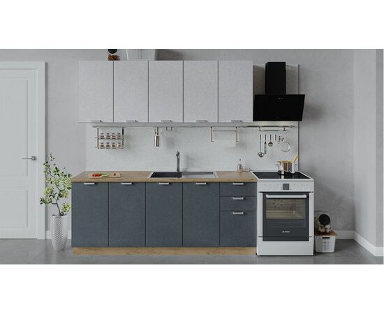 Кухонный гарнитур «Гранита» длиной 200 см | Интернет магазин мебели и декора LifeDekor