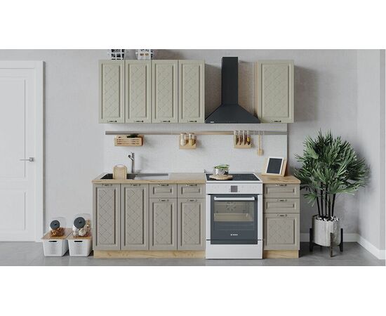 Кухонный гарнитур «Бьянка» длиной 160 см | Интернет магазин мебели и декора LifeDekor