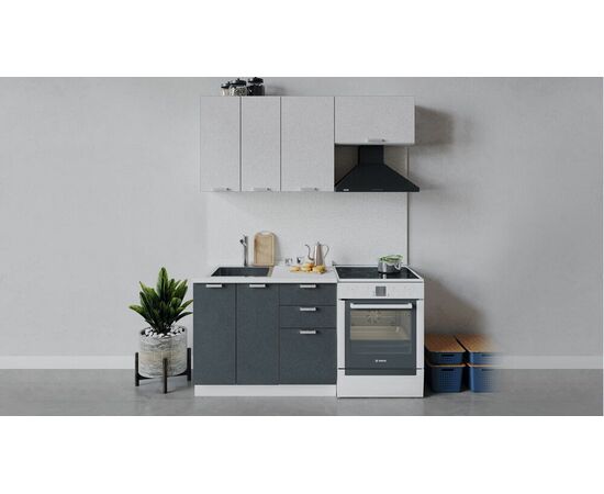 Кухонный гарнитур «Гранита» длиной 160 см | Интернет магазин мебели и декора LifeDekor