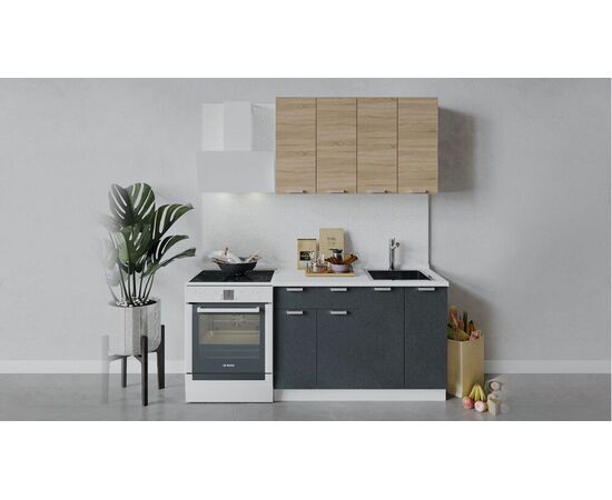 Кухонный гарнитур «Гранита» длиной 120 см | Интернет магазин мебели и декора LifeDekor