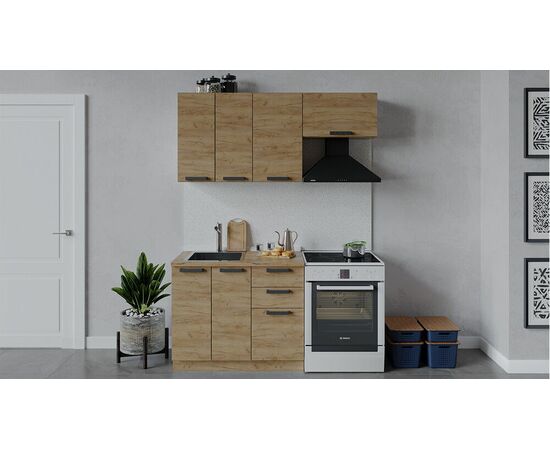 Кухонный гарнитур «Детройт» длиной 160 см | Интернет магазин мебели и декора LifeDekor