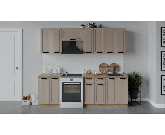 Кухонный гарнитур «Лорас» длиной 240 см | Интернет магазин мебели и декора LifeDekor