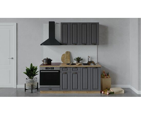 Кухонный гарнитур «Лина» длиной 180 см со шкафом НБ | Интернет магазин мебели и декора LifeDekor