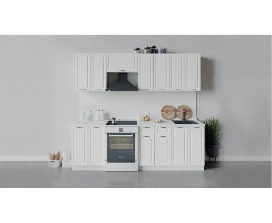 Кухонный гарнитур «Бьянка» длиной 240 см | Интернет магазин мебели и декора LifeDekor