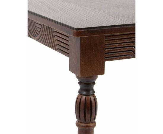 Стол журнальный "Мили" (темный орех/патина темная / 53х53хН55), изображение 2 | Интернет магазин мебели и декора LifeDekor