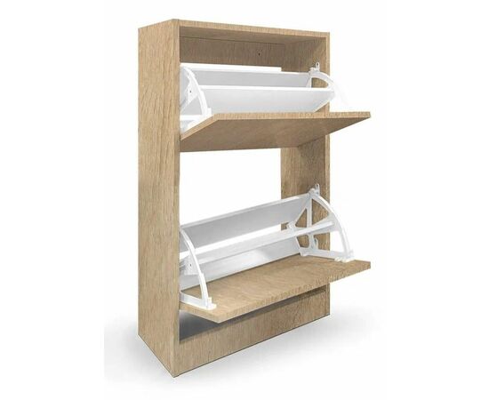 Обувница Лаком-2 (Дуб сонома), изображение 3 | Интернет магазин мебели и декора LifeDekor