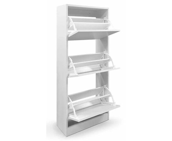 Обувница Лаком-3 (Белый Гладкий), изображение 3 | Интернет магазин мебели и декора LifeDekor