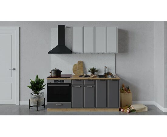 Кухонный гарнитур «Белладжио» длиной 180 см со шкафом НБ | Интернет магазин мебели и декора LifeDekor