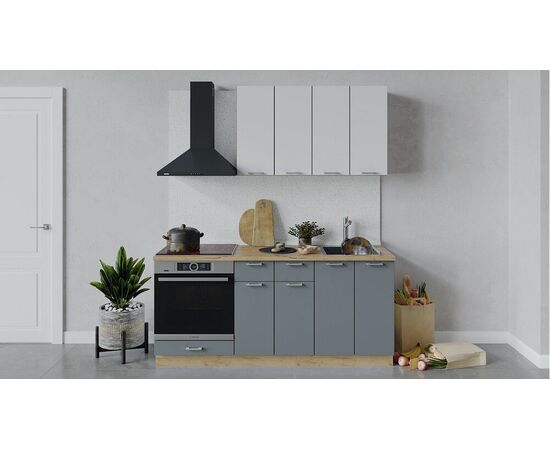 Кухонный гарнитур «Габриэлла» длиной 180 см со шкафом НБ | Интернет магазин мебели и декора LifeDekor