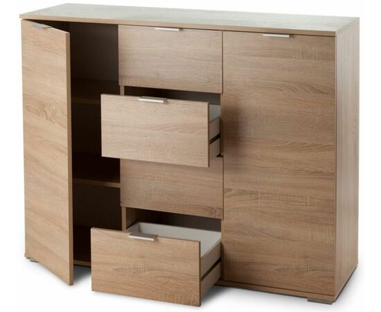 Комод НК-4 (Дуб сонома), изображение 2 | Интернет магазин мебели и декора LifeDekor