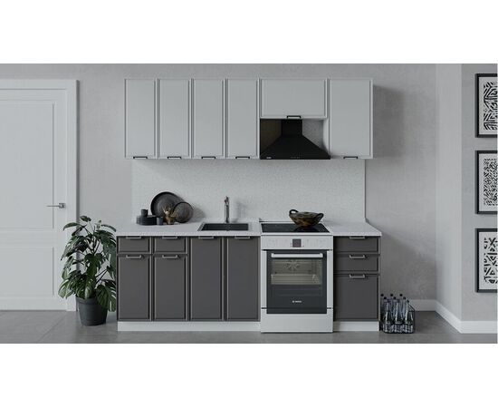 Кухонный гарнитур «Белладжио» длиной 220 см | Интернет магазин мебели и декора LifeDekor