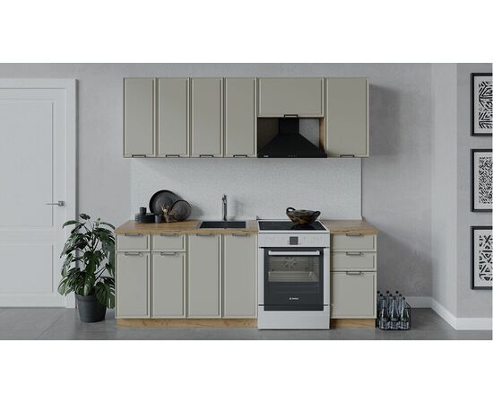 Кухонный гарнитур «Белладжио» длиной 220 см | Интернет магазин мебели и декора LifeDekor