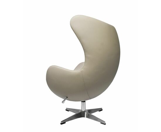 Кресло EGG STYLE CHAIR латте, экокожа, изображение 4 | Интернет магазин мебели и декора LifeDekor
