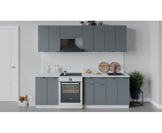 Кухонный гарнитур «Габриэлла» длиной 240 см | Интернет магазин мебели и декора LifeDekor