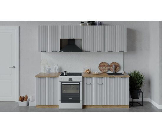 Кухонный гарнитур «Кимберли» длиной 240 см | Интернет магазин мебели и декора LifeDekor