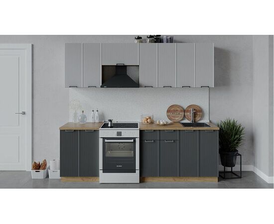 Кухонный гарнитур «Кимберли» длиной 240 см | Интернет магазин мебели и декора LifeDekor