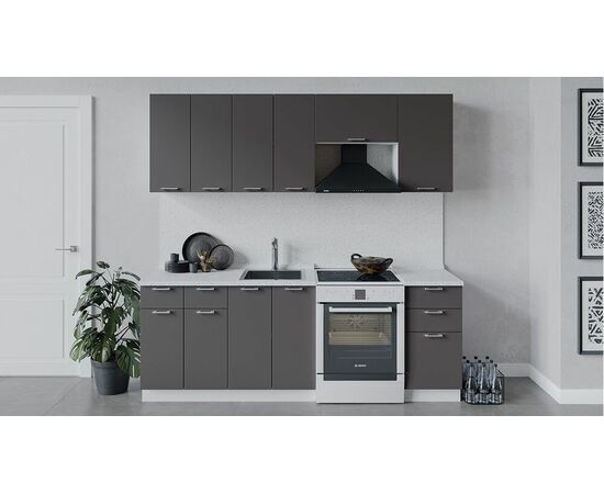 Кухонный гарнитур «Габриэлла» длиной 220 см | Интернет магазин мебели и декора LifeDekor