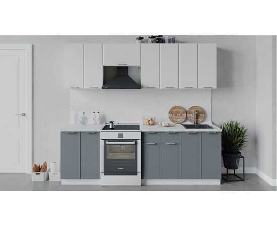 Кухонный гарнитур «Габриэлла» длиной 240 см | Интернет магазин мебели и декора LifeDekor