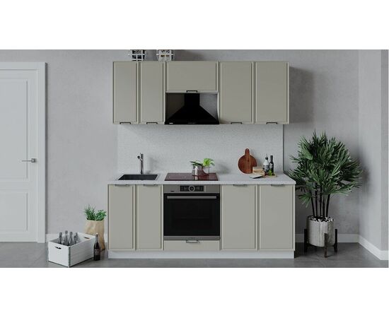 Кухонный гарнитур «Белладжио» длиной 200 см со шкафом НБ | Интернет магазин мебели и декора LifeDekor