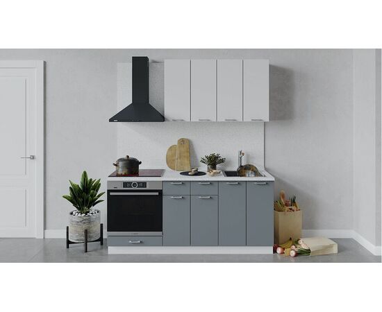 Кухонный гарнитур «Габриэлла» длиной 180 см со шкафом НБ | Интернет магазин мебели и декора LifeDekor