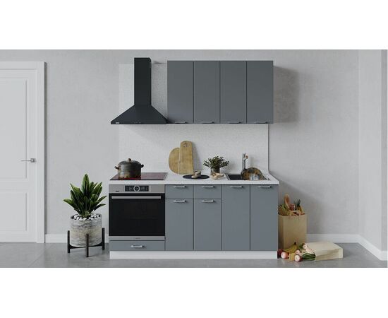 Кухонный гарнитур «Габриэлла» длиной 180 см со шкафом НБ | Интернет магазин мебели и декора LifeDekor