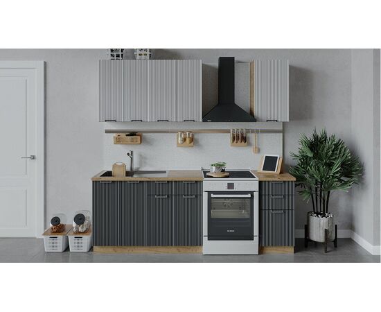 Кухонный гарнитур «Кимберли» длиной 160 см | Интернет магазин мебели и декора LifeDekor