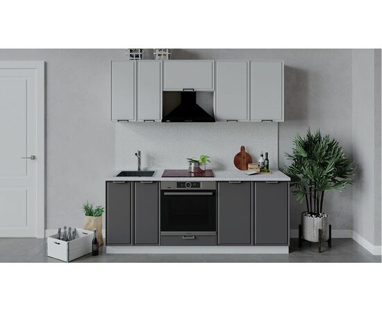 Кухонный гарнитур «Белладжио» длиной 200 см со шкафом НБ | Интернет магазин мебели и декора LifeDekor