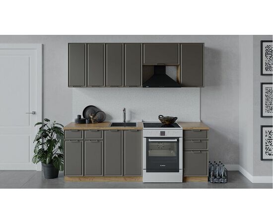 Кухонный гарнитур «Белладжио» длиной 220 см | Интернет магазин мебели и декора LifeDekor