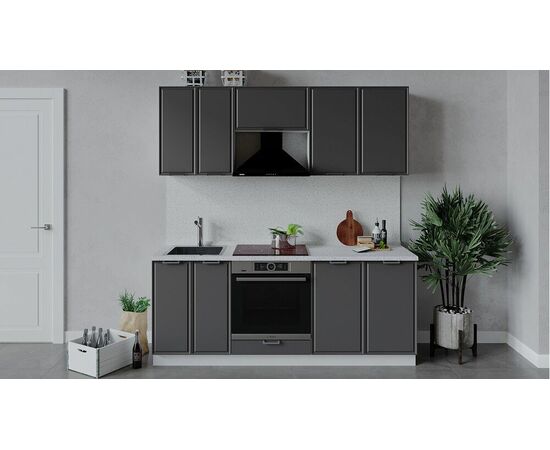 Кухонный гарнитур «Белладжио» длиной 200 см со шкафом НБ | Интернет магазин мебели и декора LifeDekor