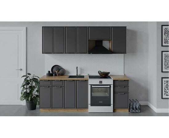 Кухонный гарнитур «Белладжио» длиной 220 см | Интернет магазин мебели и декора LifeDekor