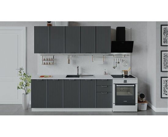 Кухонный гарнитур «Кимберли» длиной 200 см | Интернет магазин мебели и декора LifeDekor