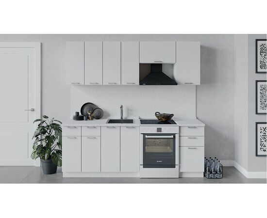 Кухонный гарнитур «Габриэлла» длиной 220 см | Интернет магазин мебели и декора LifeDekor