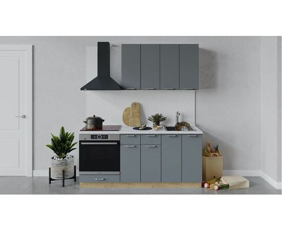 Кухонный гарнитур «Габриэлла» длиной 180 см со шкафом НБ | Интернет магазин мебели и декора LifeDekor