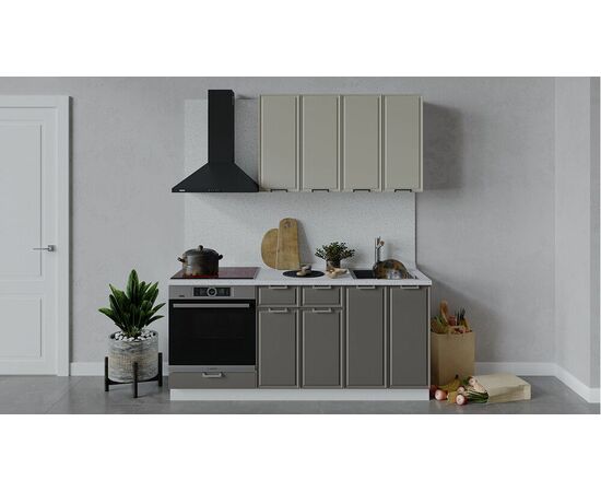 Кухонный гарнитур «Белладжио» длиной 180 см со шкафом НБ | Интернет магазин мебели и декора LifeDekor