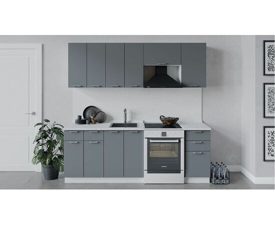 Кухонный гарнитур «Габриэлла» длиной 220 см | Интернет магазин мебели и декора LifeDekor