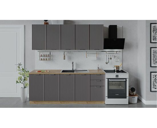 Кухонный гарнитур «Кимберли» длиной 200 см | Интернет магазин мебели и декора LifeDekor