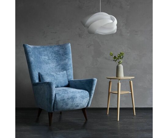 Кресло Dublin велюр синий, изображение 4 | Интернет магазин мебели и декора LifeDekor