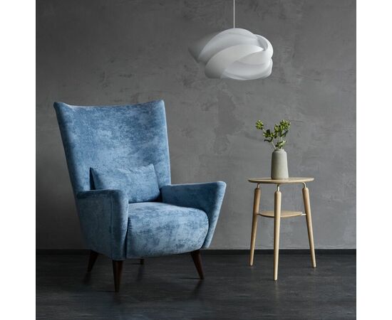 Кресло Dublin велюр синий, изображение 7 | Интернет магазин мебели и декора LifeDekor