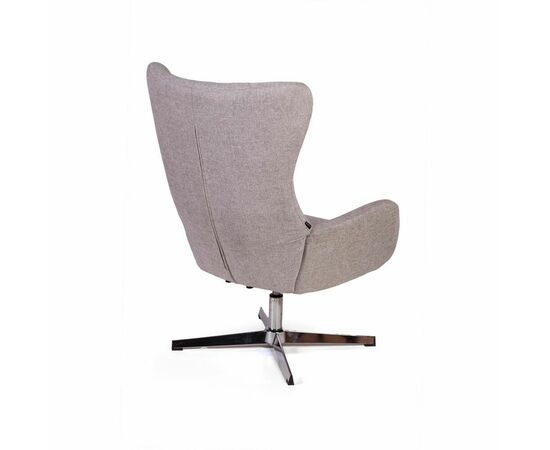 Кресло качалка с оттоманкой ANDREA, серый, изображение 8 | Интернет магазин мебели и декора LifeDekor