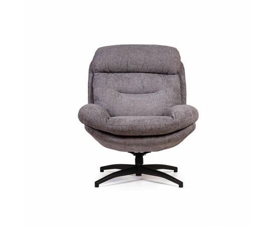 Кресло качалка с оттоманкой Magnus, серый, изображение 2 | Интернет магазин мебели и декора LifeDekor