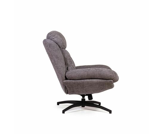 Кресло качалка с оттоманкой Magnus, серый, изображение 8 | Интернет магазин мебели и декора LifeDekor