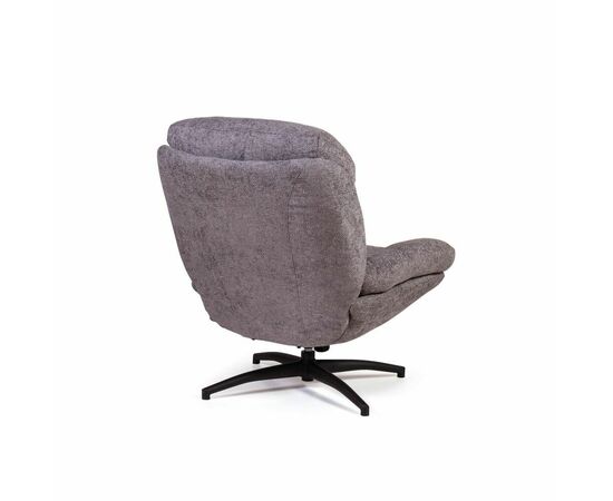 Кресло качалка с оттоманкой Magnus, серый, изображение 5 | Интернет магазин мебели и декора LifeDekor