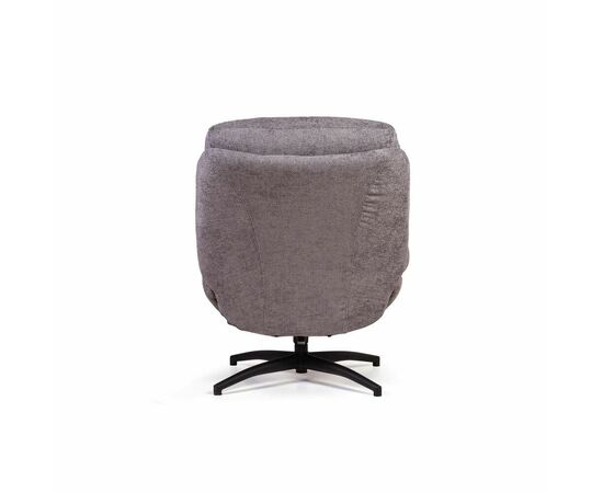 Кресло качалка с оттоманкой Magnus, серый, изображение 6 | Интернет магазин мебели и декора LifeDekor