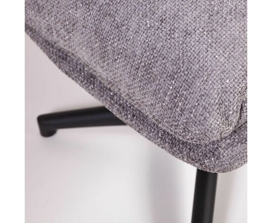 Кресло качалка с оттоманкой Magnus, серый, изображение 10 | Интернет магазин мебели и декора LifeDekor