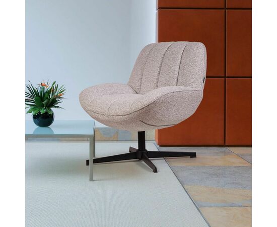 Кресло с кручением Mateo, светло-серый, изображение 4 | Интернет магазин мебели и декора LifeDekor