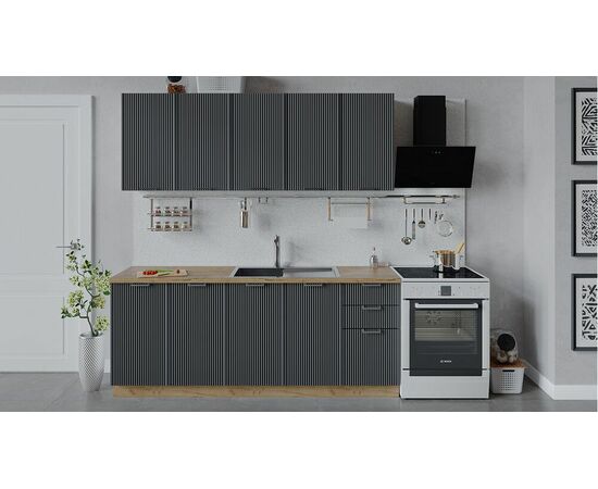 Кухонный гарнитур «Кимберли» длиной 200 см | Интернет магазин мебели и декора LifeDekor